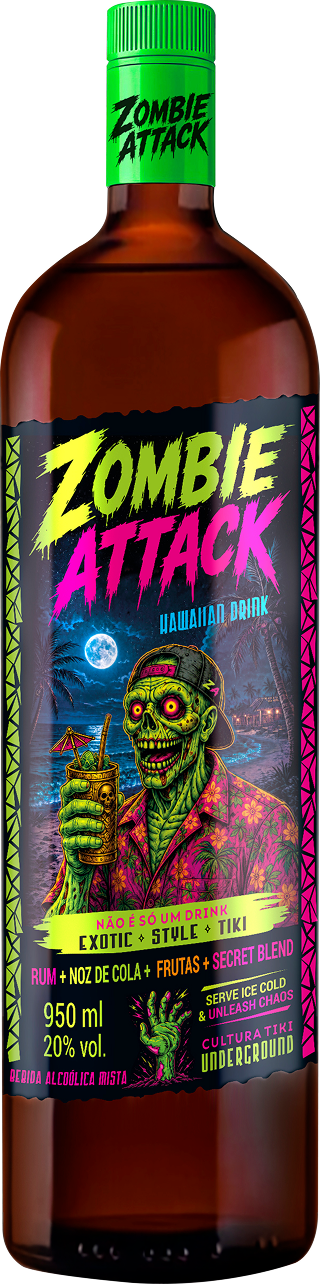 Garrafa Zombie
